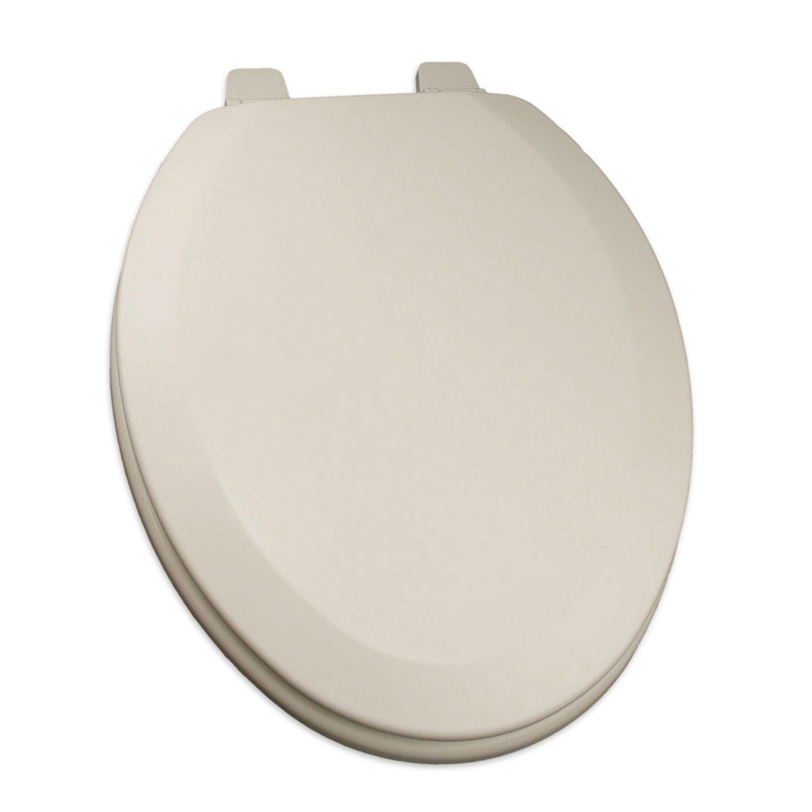 Linen Toilet Seat Bathroom Accessories Enameled Wood Durable Elongated Biscuit